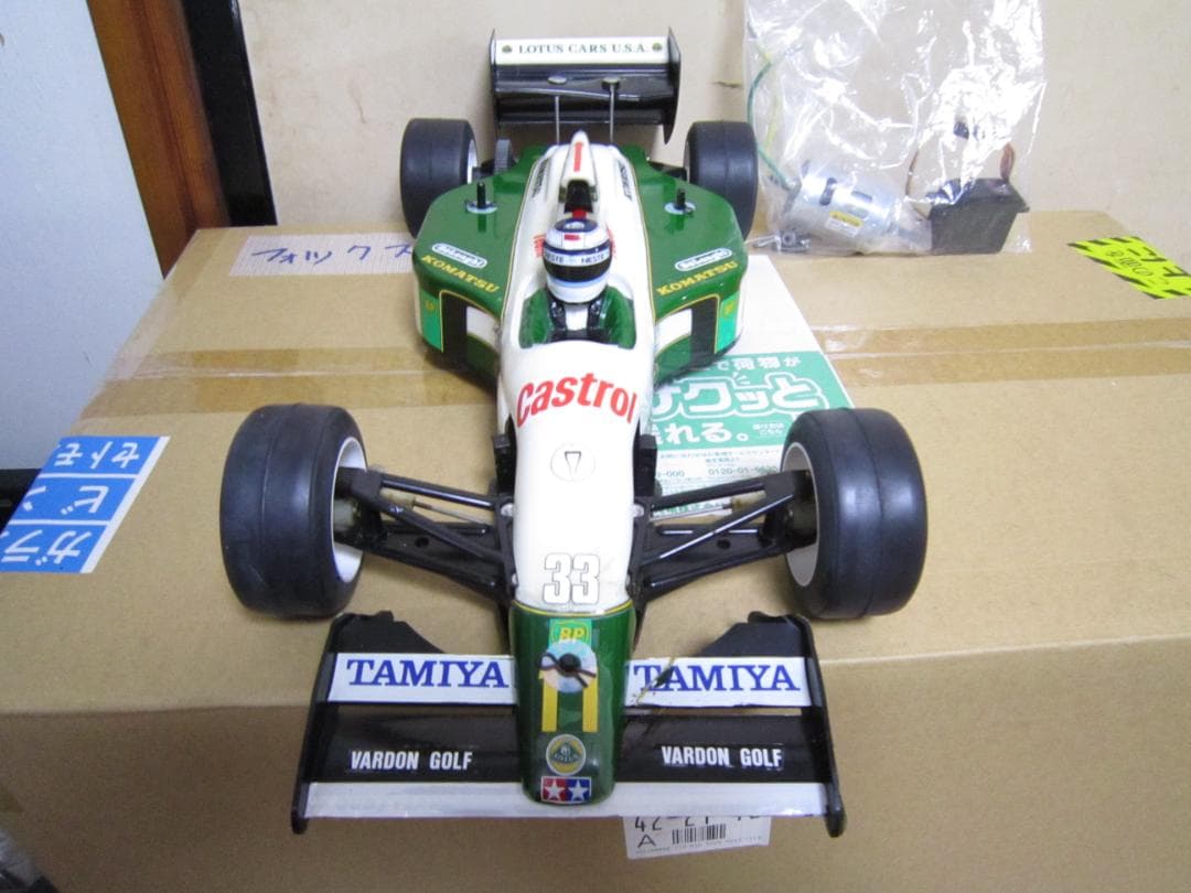 1/10 タミヤ　ラジコンカー　早い者勝ち　ロータス 送料込み　レーシングカー