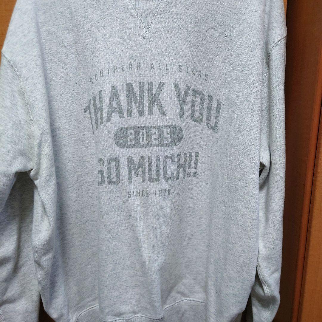 サザンオールスターズ 　THANK YOU SO MUCH スウェット