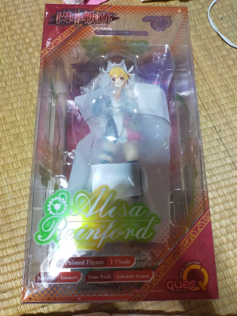 【未開封】 キューズQ 英雄伝説 閃の軌跡II アリサ・ラインフォルト 1/7 英雄伝説 閃の軌跡II アリサ・ラインフォルト 1/7 完成品フィギュア