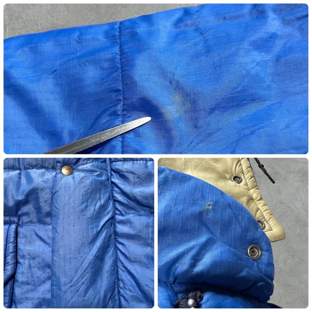 ダイスケ 70s L.L.Bean リップストップナイロンパーカ青