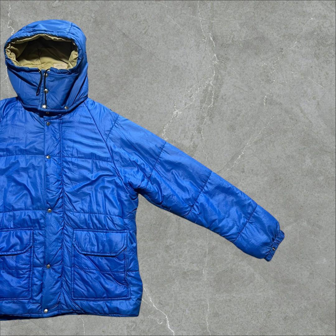 ダイスケ 70s L.L.Bean リップストップナイロンパーカ青