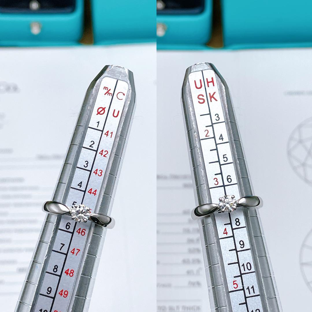 ◇ティファニー◇新品仕上済 ハーモニー ダイヤ リング PT 0.23CT 5号