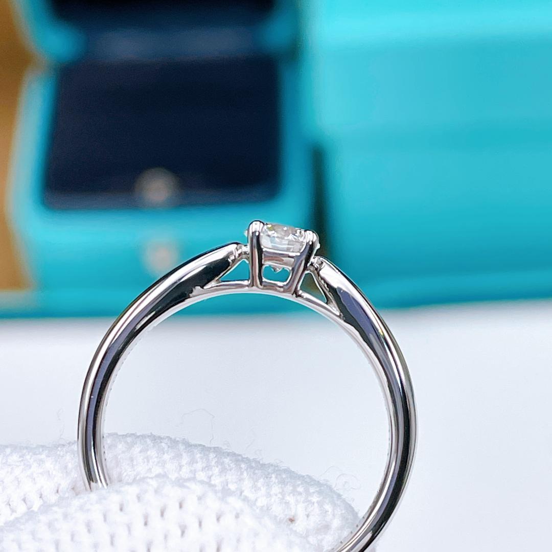 ◇ティファニー◇新品仕上済 ハーモニー ダイヤ リング PT 0.23CT 5号