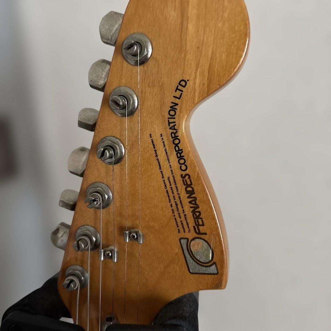 石ロゴ　ストラトキャスター'78年製フェルナンデス