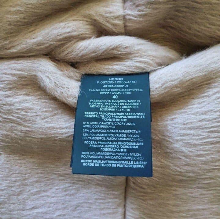 限定sale!＊HERNO＊エコファーダウンジャケット・くすみピンク・40