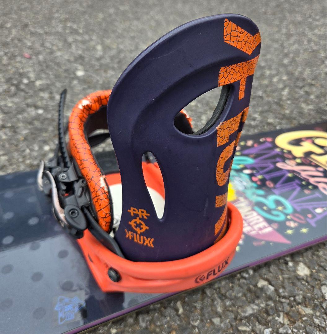 永久ワックス無料】147cm SALOMON×FLUX スノーボードセット - メルカリ
