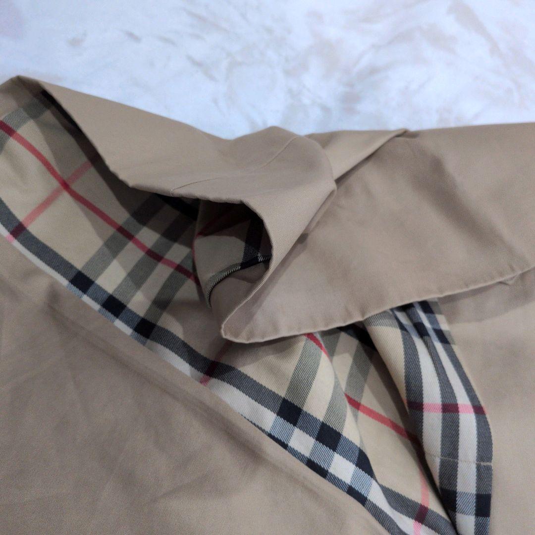 白タグ 90s Burberrys トレンチコート ベージュ ノバチェックベルト