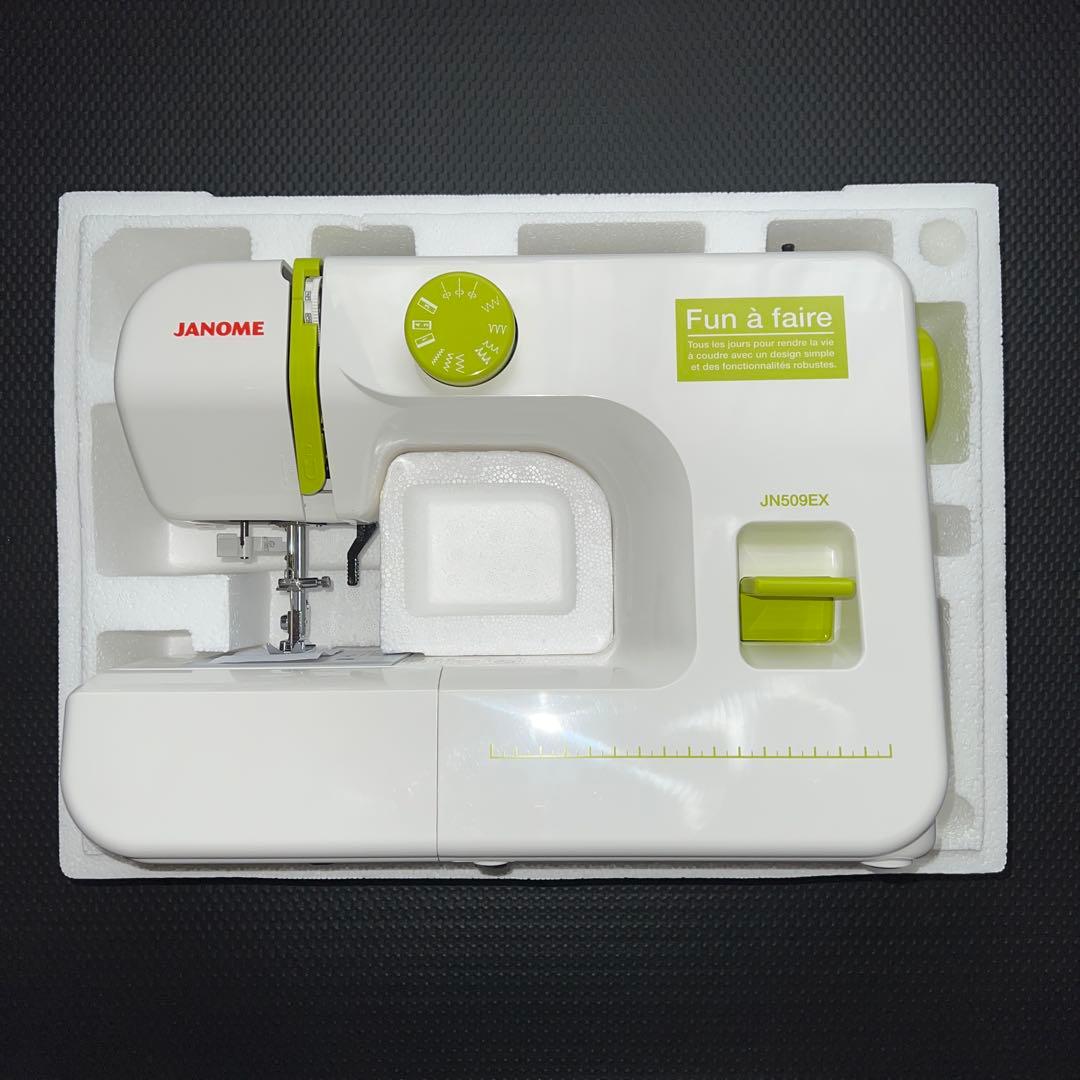 【未使用】　ジャノメ　電動ミシンJN509EX JANOME（ジャノメ） 電動ミシン JN509EX : でんでんショッピング