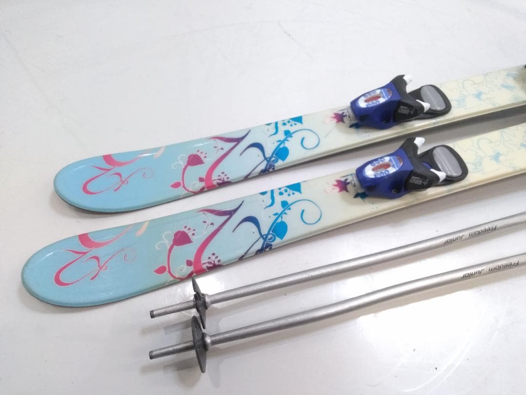 キッズ ジュニアスキー4点セット K2 112cm ブーツ 22cm ◇ - メルカリ