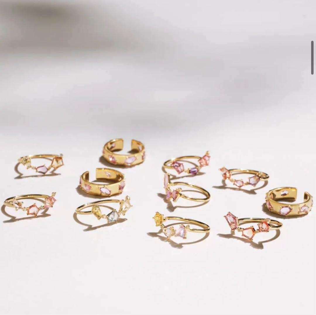 TIM様 ARTIDAOUD 「eden」 マルチサファイアリング 美品 - メルカリ