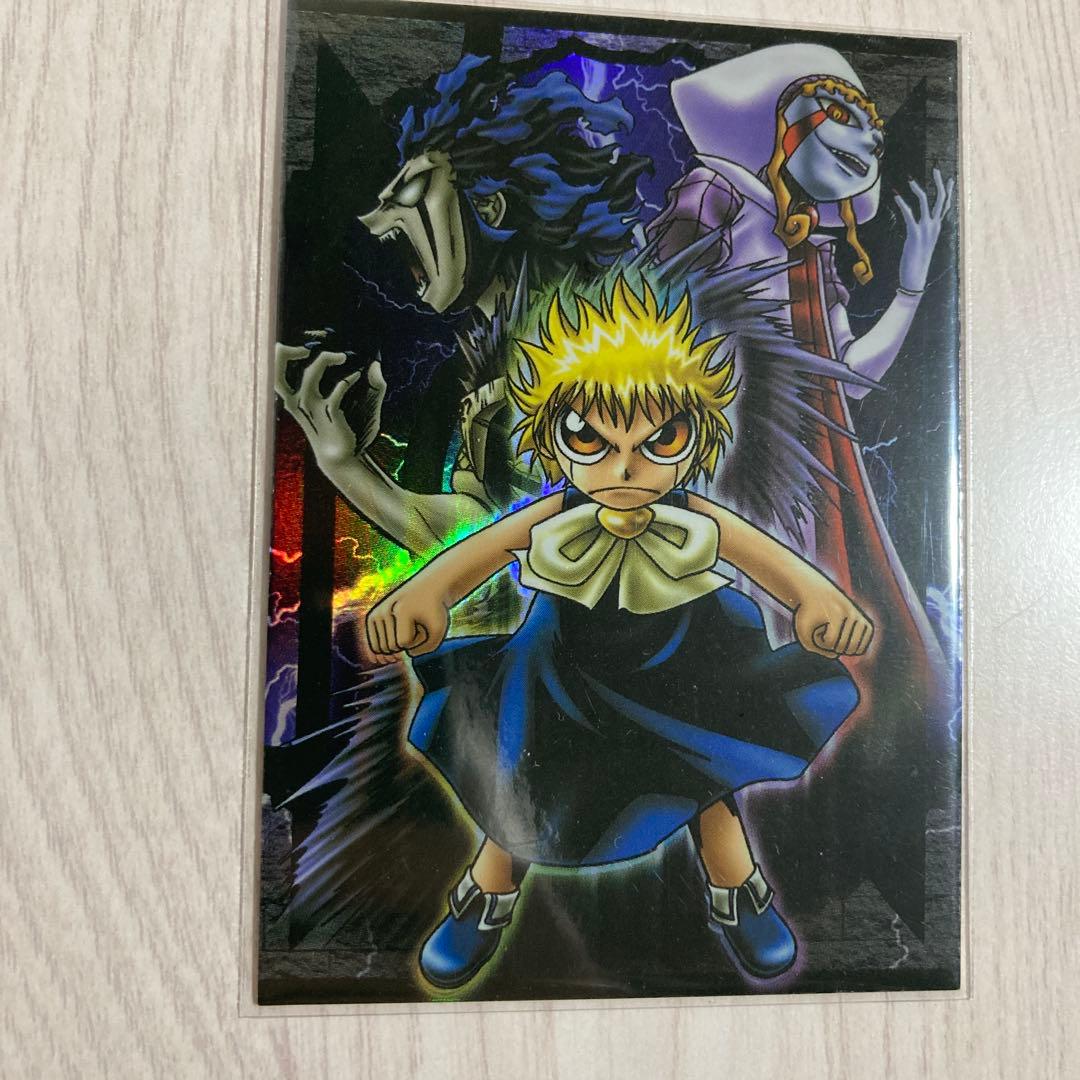 【超希少!?早い者勝ち】金色のガッシュベル ブラゴ ゾフィス カード キラ SR