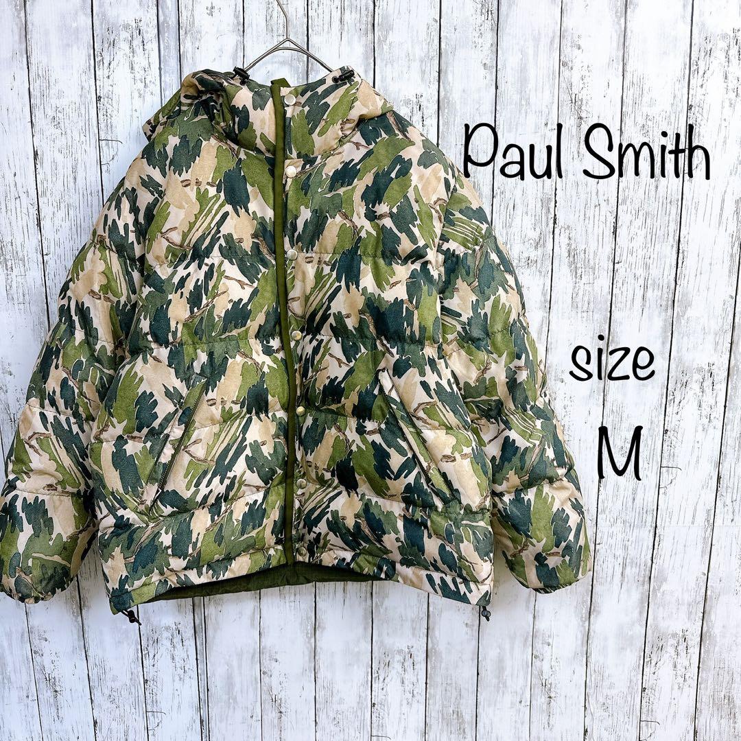 Paul Smithポールスミス 迷彩×カーキ リバーシブル ダウンジャケット