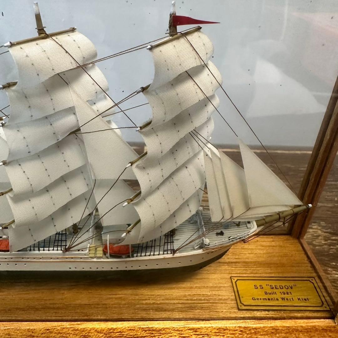 【期間限定値引き中】SS \"SEDOV\" 模型 1921年製 ガラスケース付き