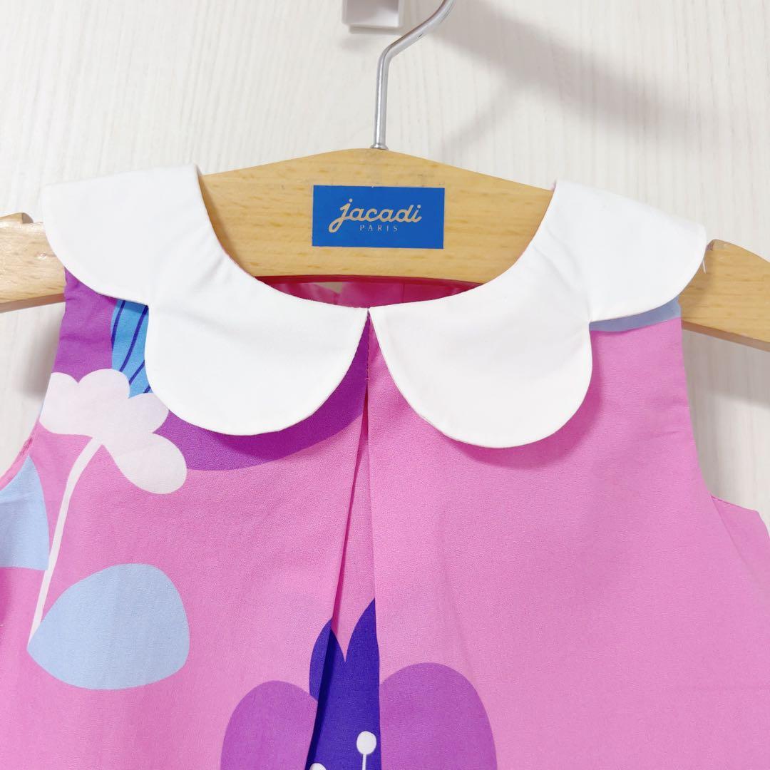 新品・タグなし】jacadi トラペーズワンピース 6M - メルカリ