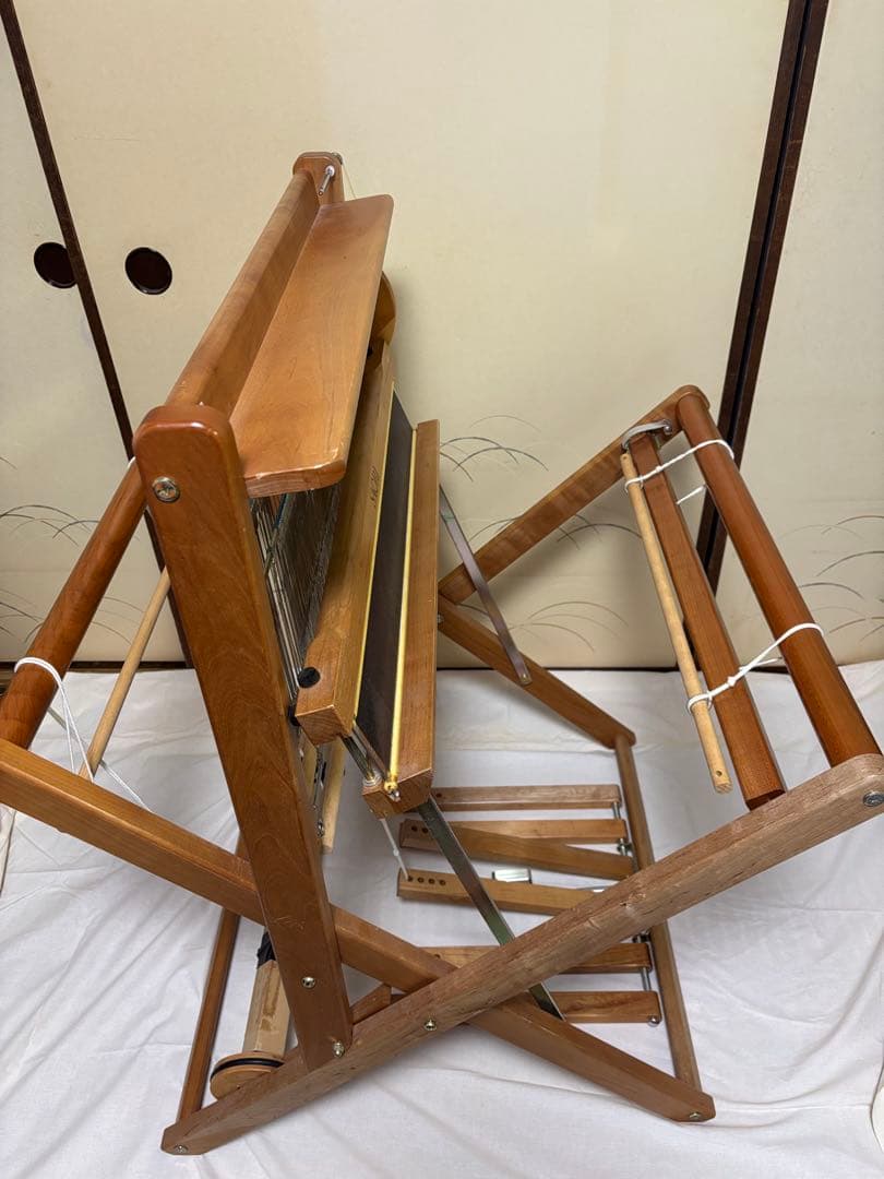 SAORI WX60 織り機 木製折りたたみ式 スプリング式4枚綜絖 - メルカリ