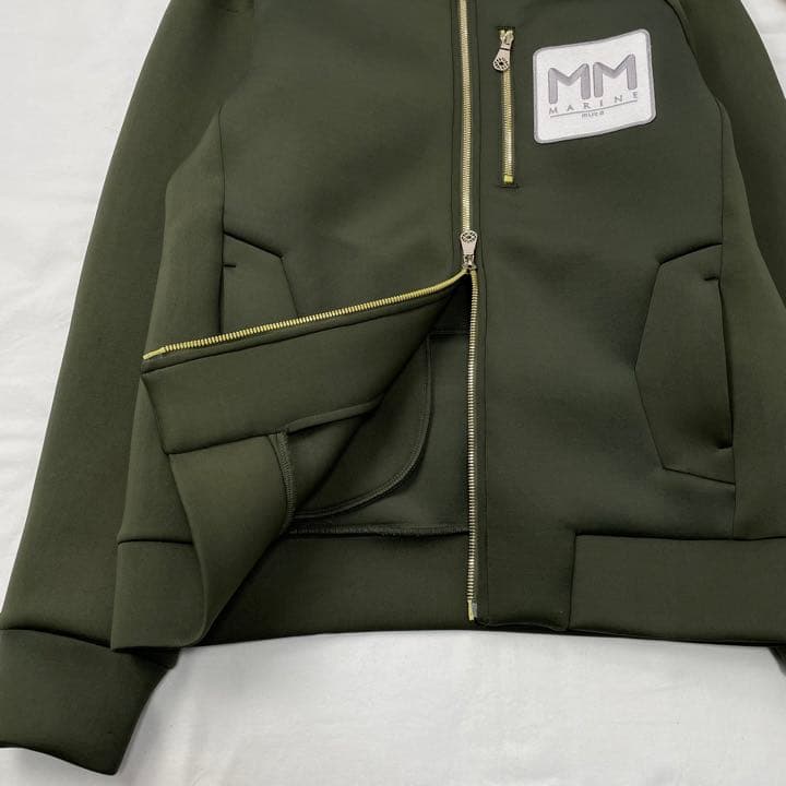 muta marine ファー付き 2way ボンディングパーカー