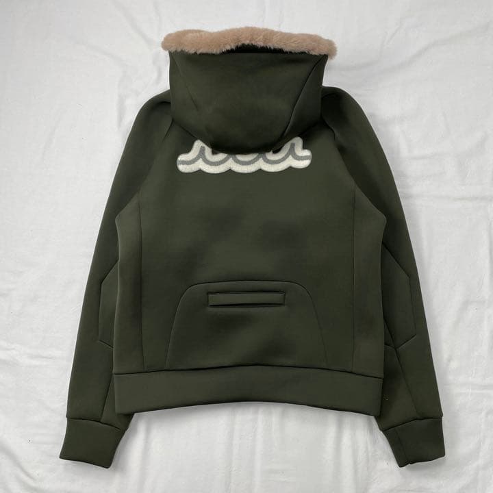 muta marine ファー付き 2way ボンディングパーカー