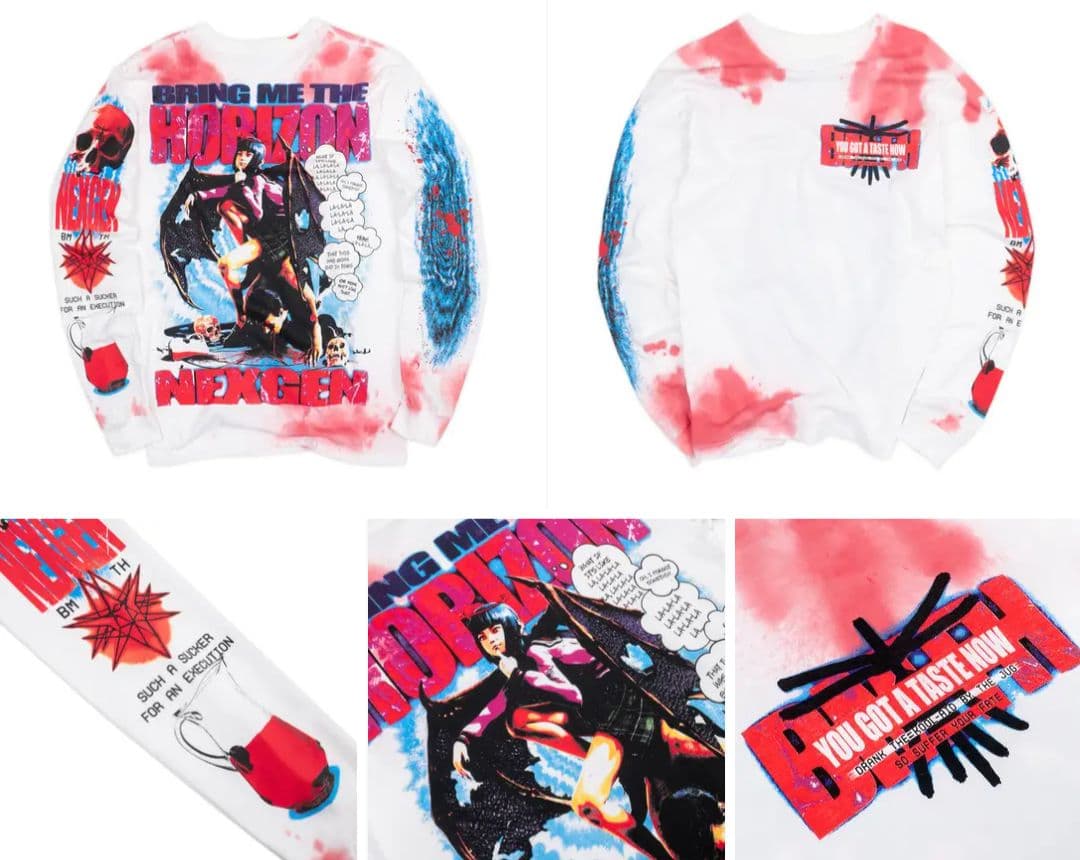 ロンT BMTH DROPDEAD サマーソニック ハロウィン 213