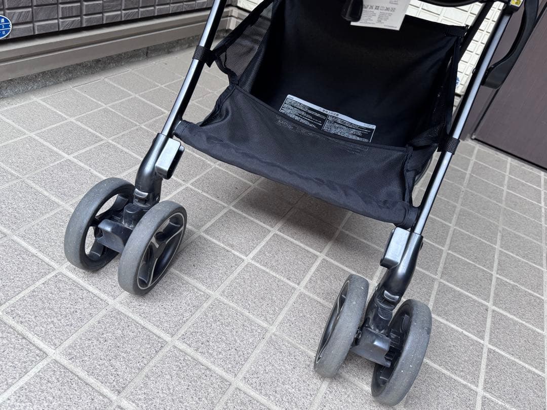 美品】Joie ベビーカー スマバギ4WD（クロム） おまけ付き 引取歓迎