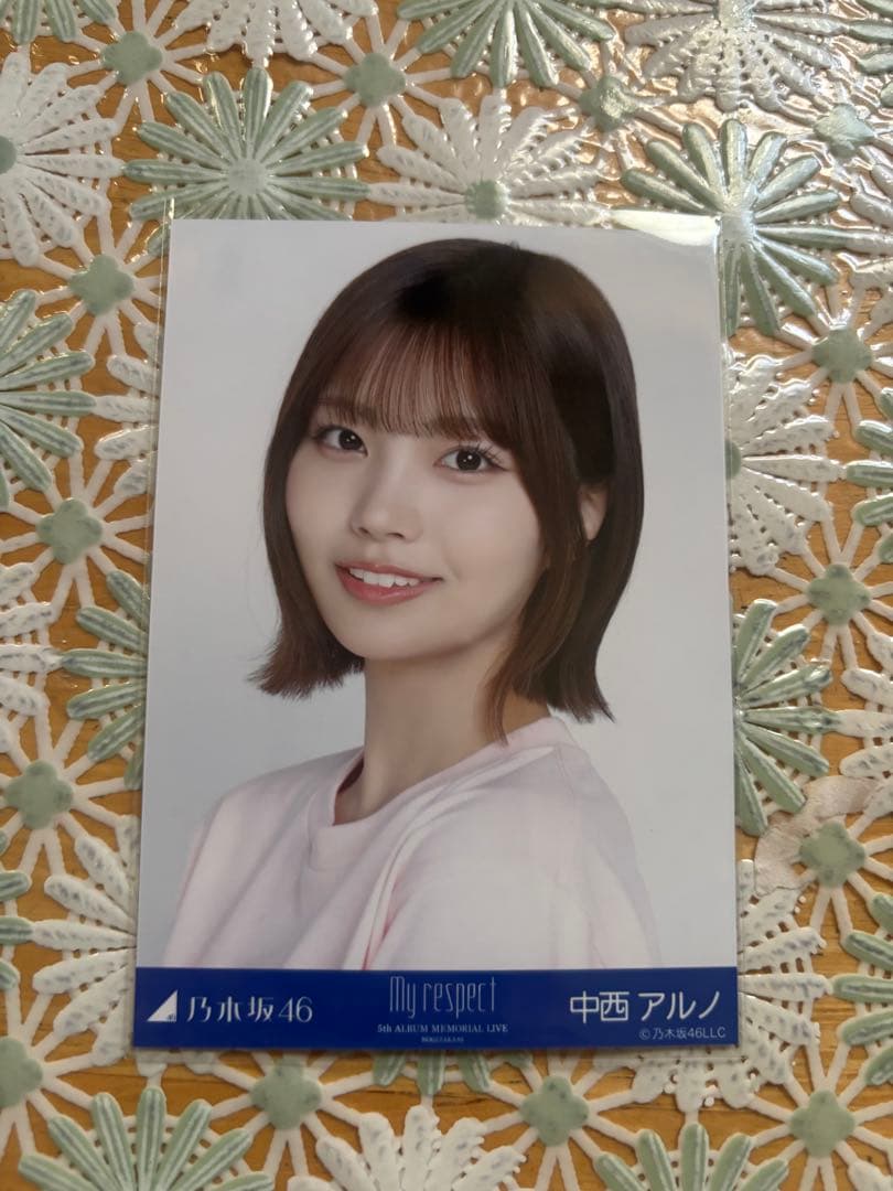 中西アルノ 生写真ヨリ My respectライブTシャツ - メルカリ