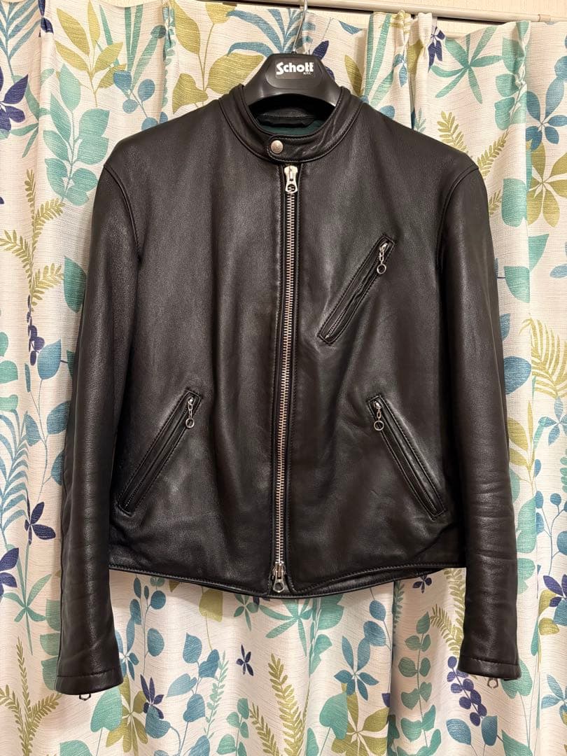 超美品✨希少schott 244US Tallラムレザー38インチ - メルカリ