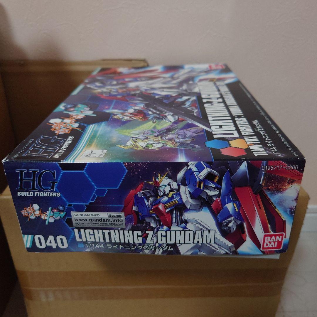 ガンプラ hgbf 1/144 ライトニングZガンダム 赤バンダイ箱 - メルカリ