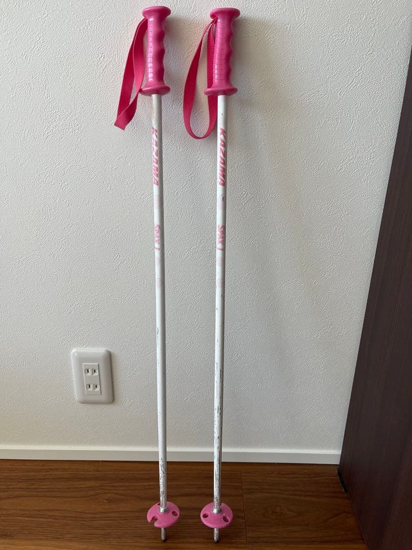 NISHIZAWA スキー板 110cm ストック80㎝ ブーツ20〜20.5㎝ - メルカリ