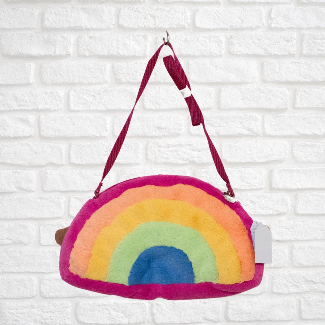 《新品》　ジェリーキャット レインボーバッグ　 虹　ポシェット　サッチェル