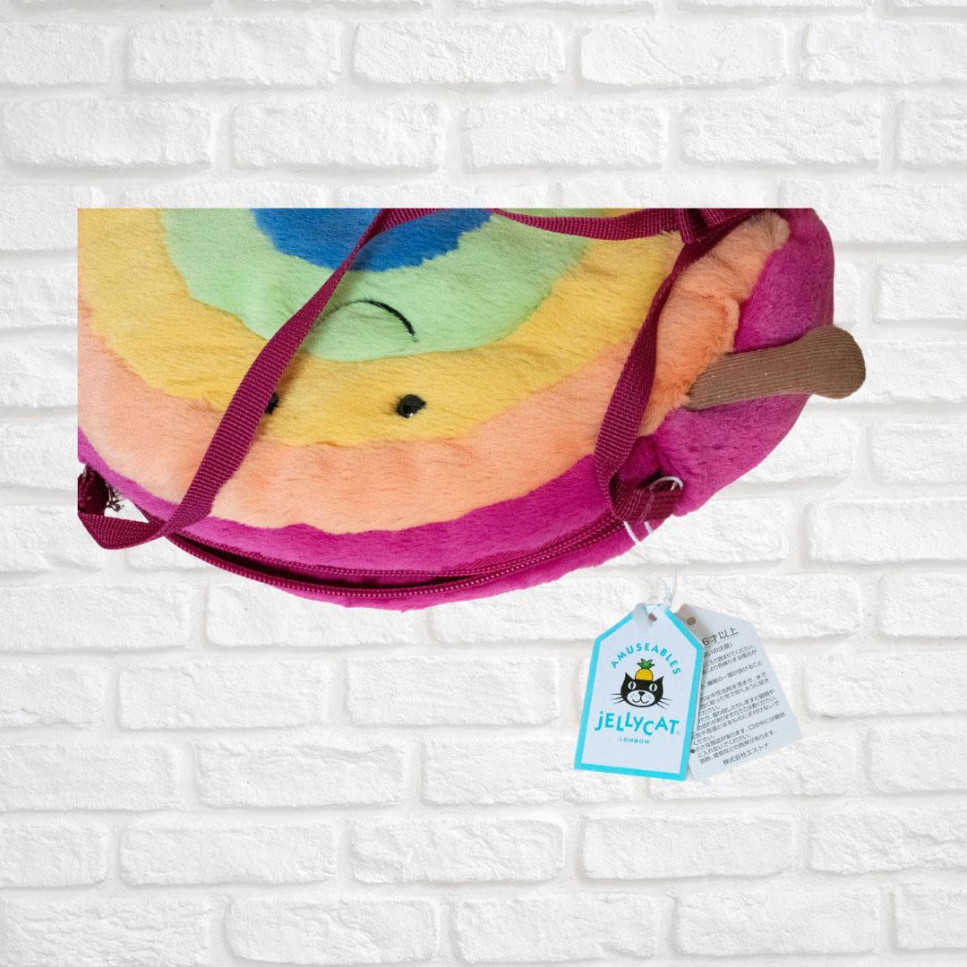 《新品》　ジェリーキャット レインボーバッグ　 虹　ポシェット　サッチェル