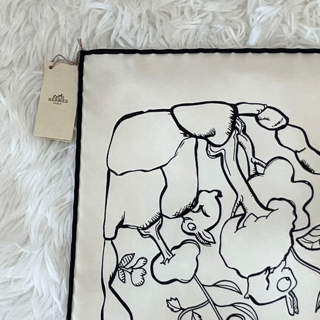 超希少✨未使用✨HERMES エルメス スカーフ カレ90 【千と一のウサギ