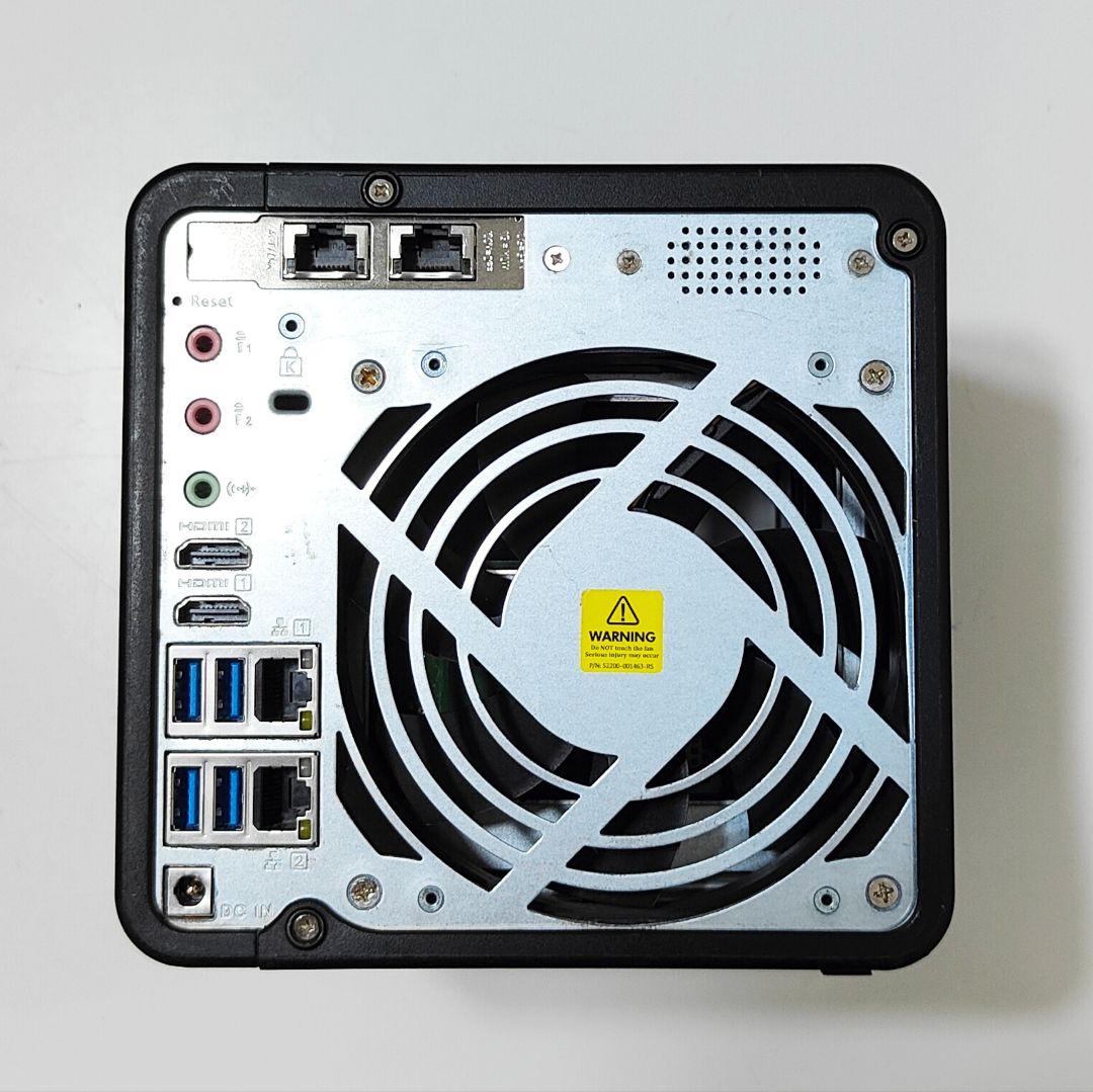 動作品 10GbEカード搭載 QNAP NAS TS-453B 8GB 4ベイ - メルカリ