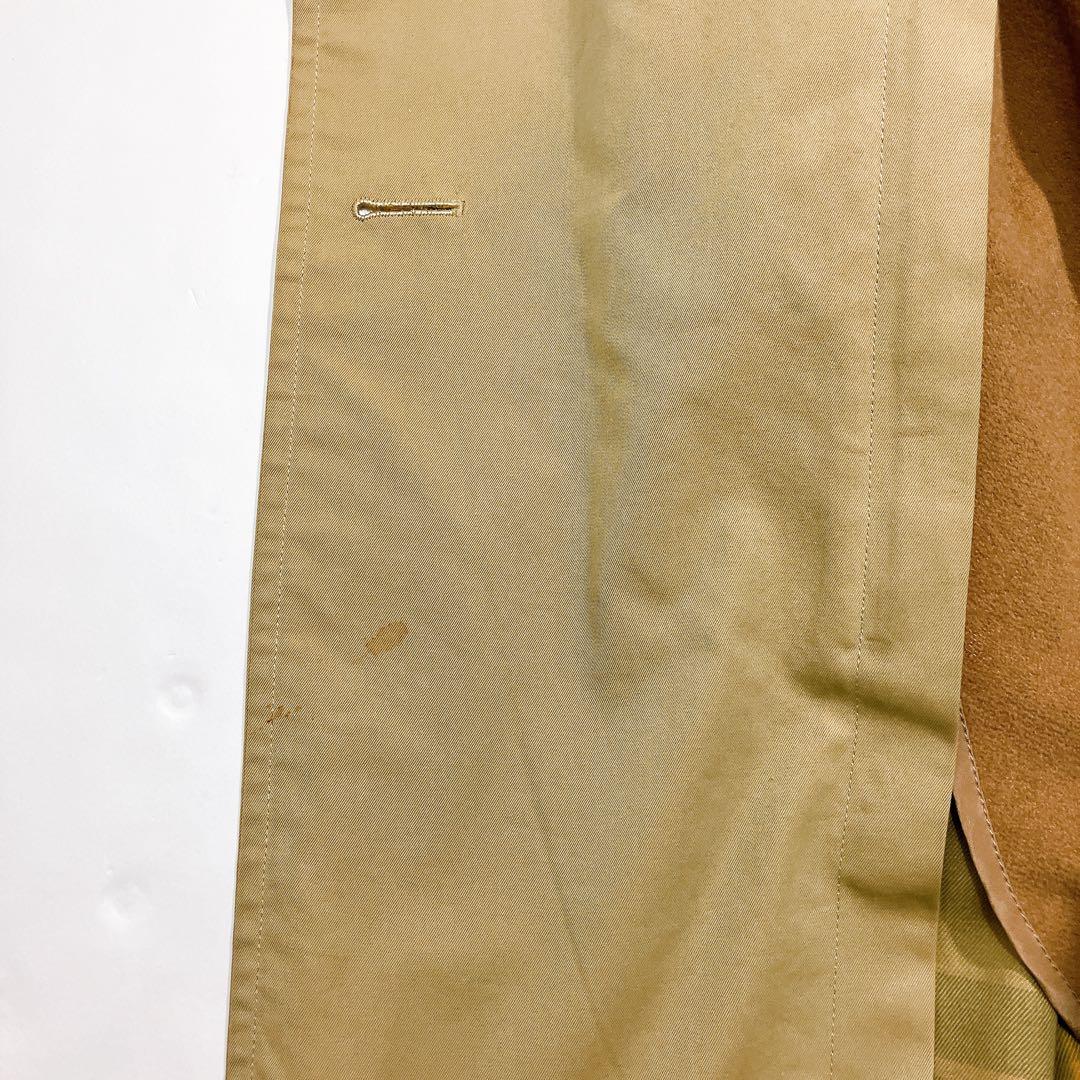 幻の一枚袖】ポールスチュアート ロングトレンチコート ライナー付き