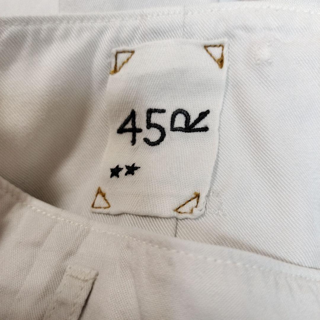 45R 45rpm テンセルのレイレイ キュロットスカート（白） - メルカリ