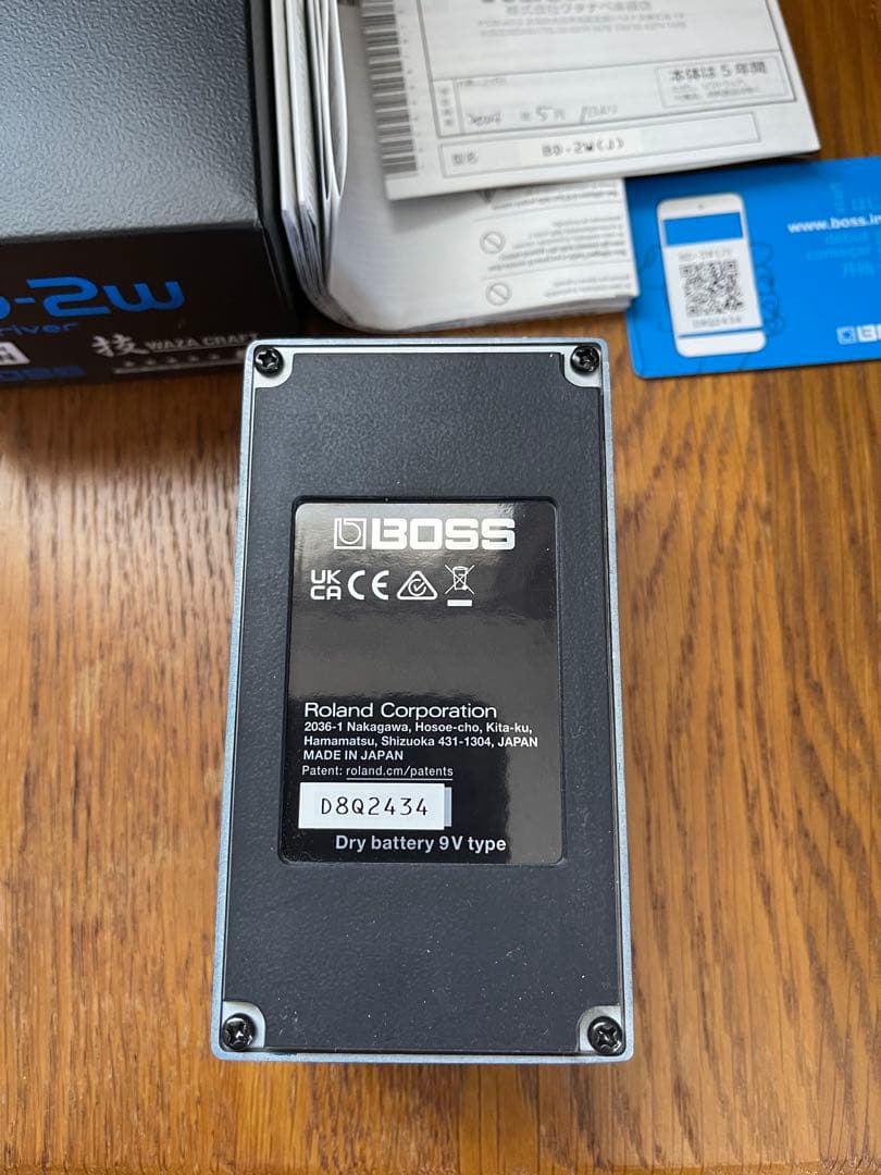 ギター BOSS Blues D BD-2W