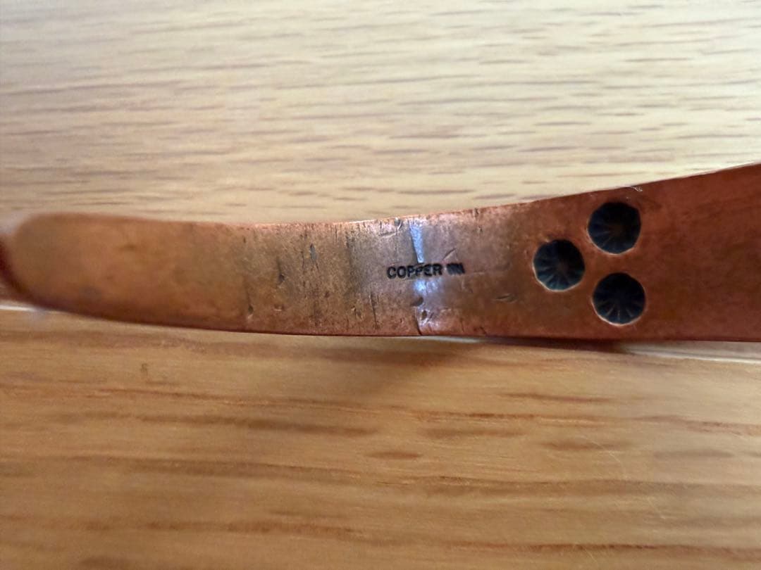 visvim同型 50's Vintage Navajo Copper バングル - メルカリ