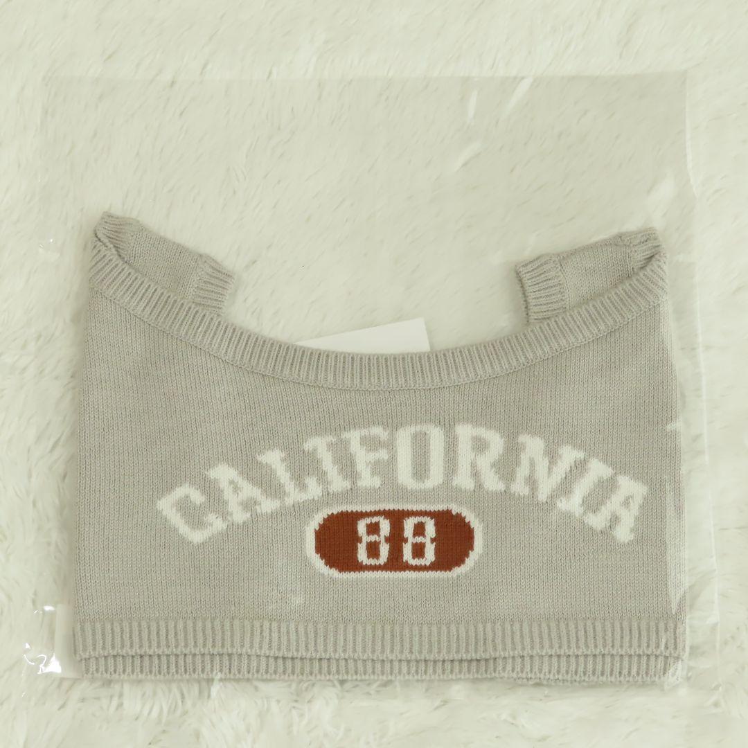 新品【LOVOT】ラボット カレッジセーター グレー トップス ニット 冬