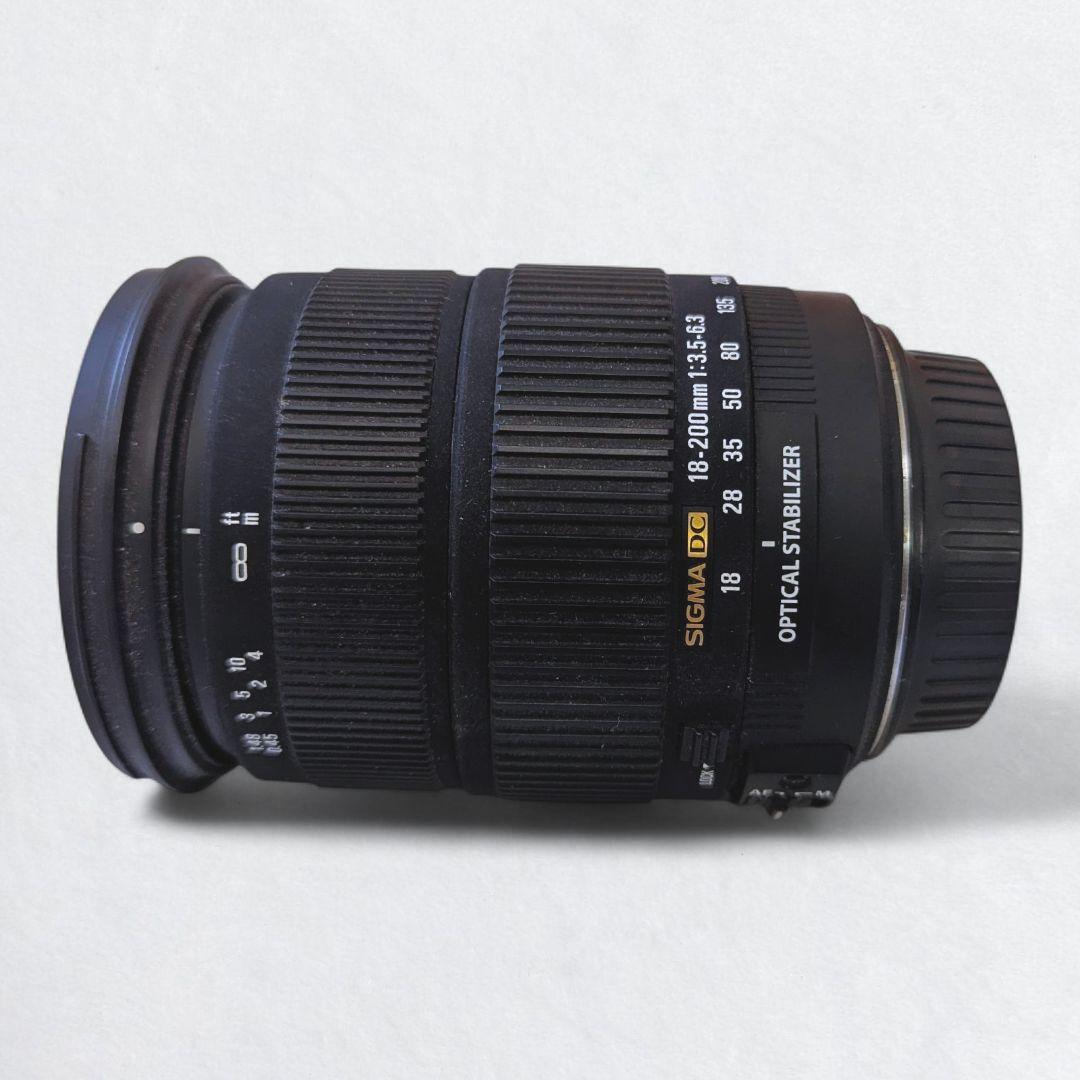 美品　シグマ SIGMA 18-200mm F3.5-6.3 DC OS