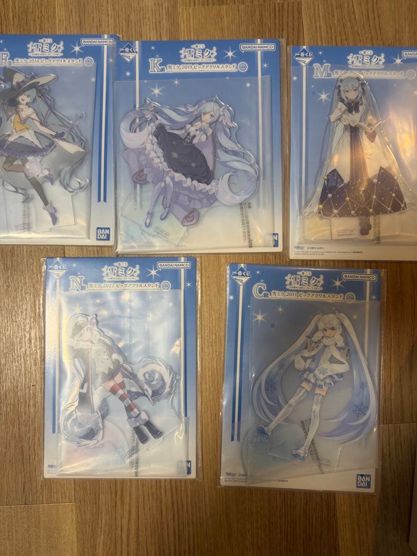 一番くじ 雪ミク 2026 ラストワン アクリルスタンドセット - メルカリ