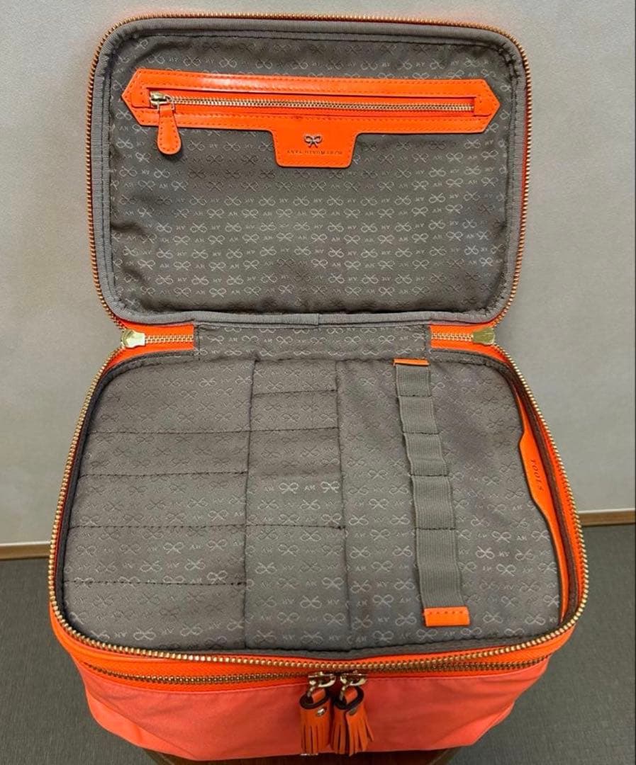 s*w様 アニヤハインドマーチ バニティケース バッグ メイクポーチ