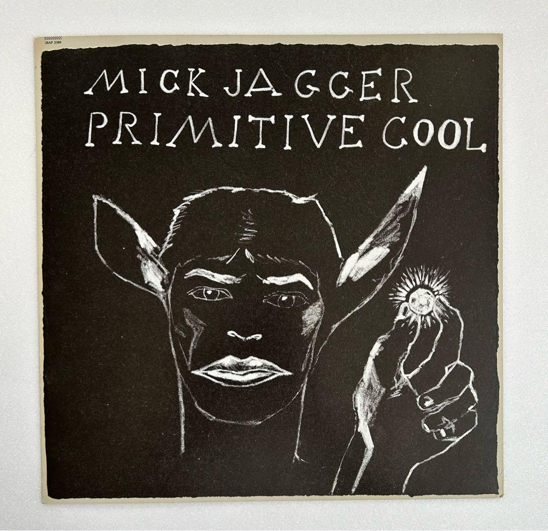 ☆激レア☆Mick Jagger☆ジャケスリ2種☆1987年当時物☆未使用☆