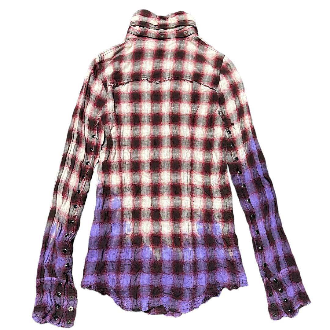 L.G.B. チェックシャツ グラデーションチェックシャツ グラデーション