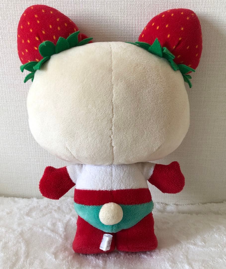 レア　ハローキティ　ぬいぐるみ　いちごマン