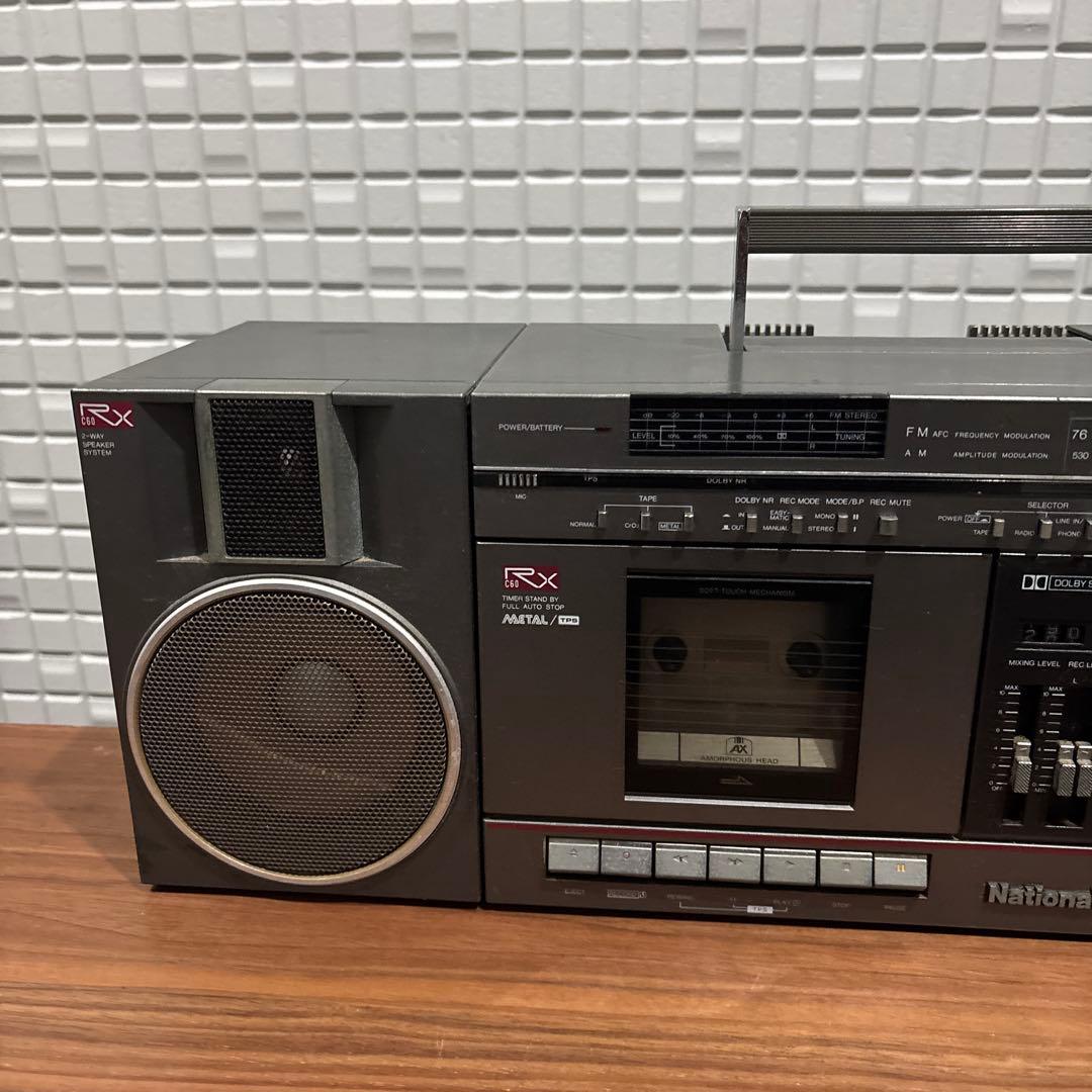 National ナショナル RX-C60 ラジカセ 昭和レトロ - メルカリ