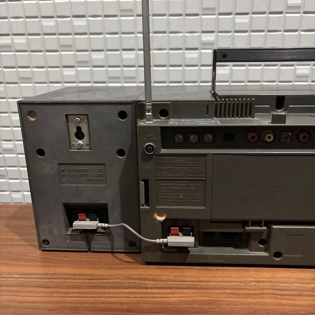 National ナショナル RX-C60 ラジカセ 昭和レトロ - メルカリ