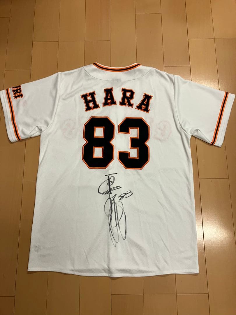 ジャイアンツ原辰徳直筆サインユニフォームミズノサイズ:L