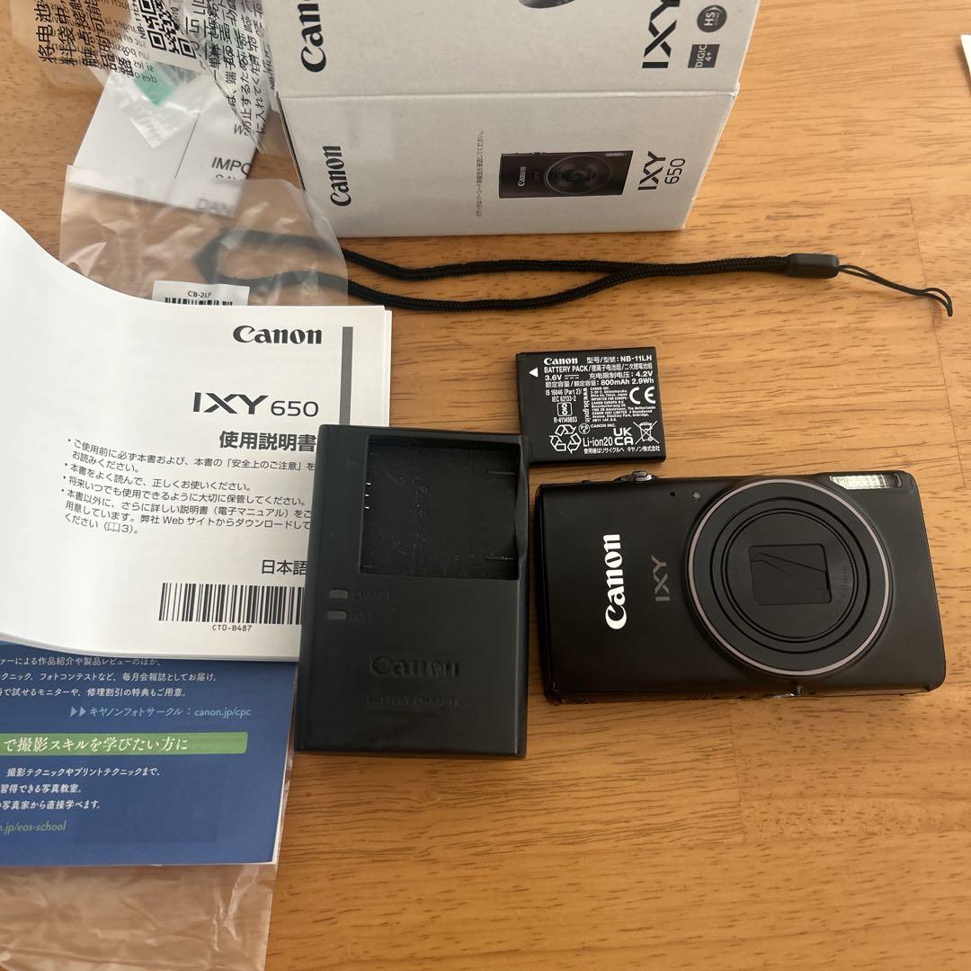 Canon IXY 650 コンパクトデジタルカメラ ケース＆SDHCカード付き
