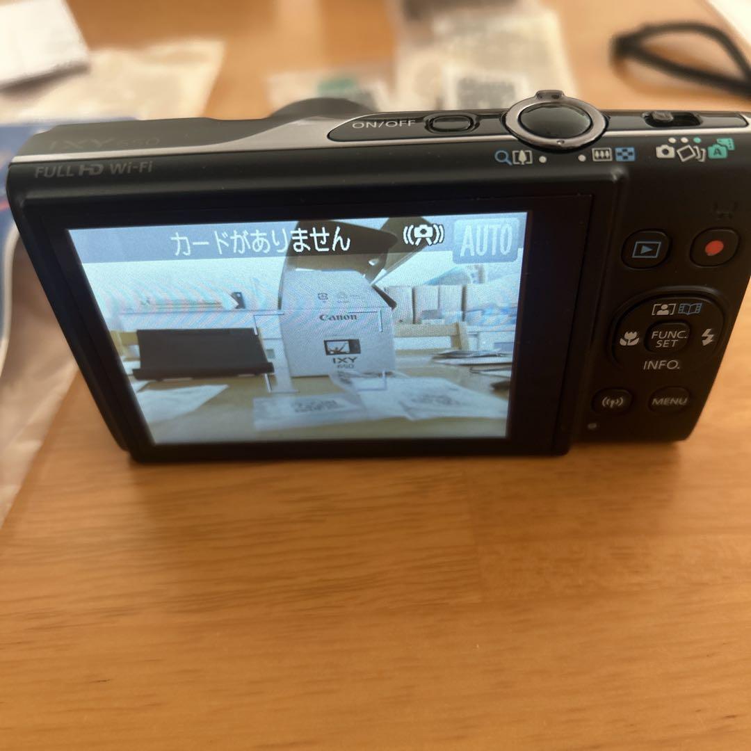 Canon IXY 650 コンパクトデジタルカメラ ケース＆SDHCカード付き