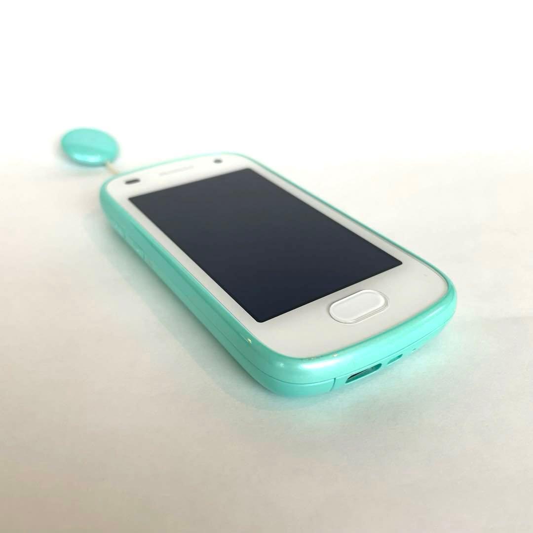 美品 】 キッズフォン2 キッズケータイ ソフトバンク ミント - メルカリ