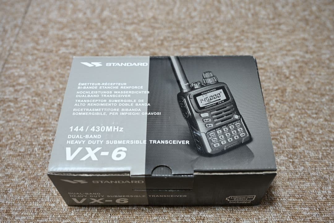 八重洲 144・430MHzデュアルバンド ハンディＶＸ−６
