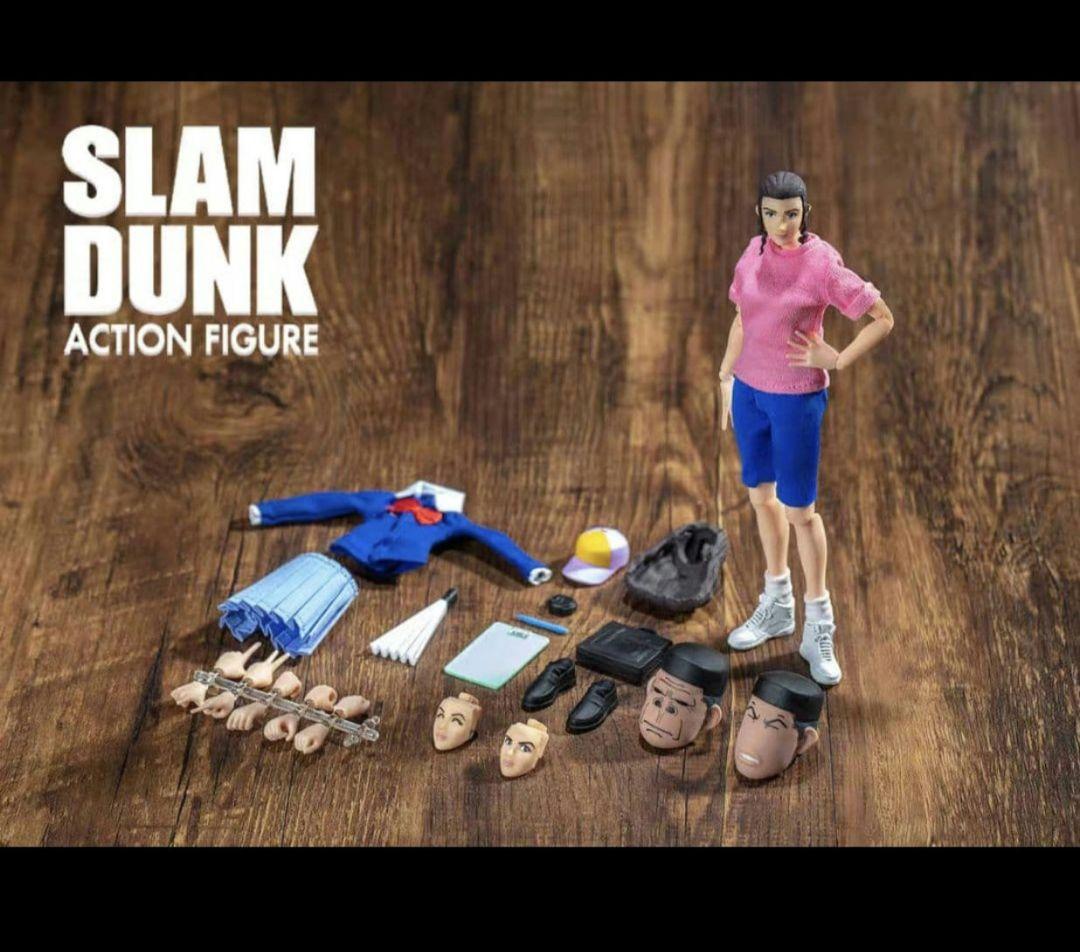 スラムダンク/SLAM DUNKの 彩子あやこ 湘北 可動フィギュア 約18cm